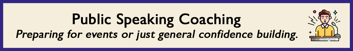 Public Speaking Coaching